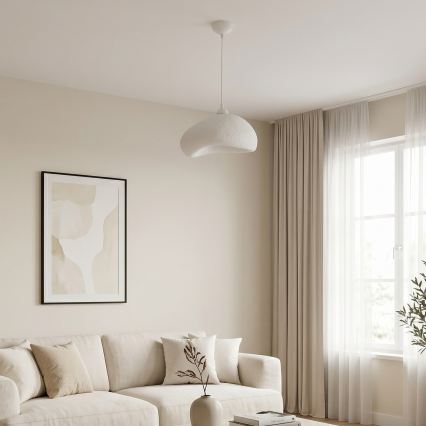 Brilagi - Luster na lanku WABI SABI 1xE27/40W/230V priemer 32 cm biela