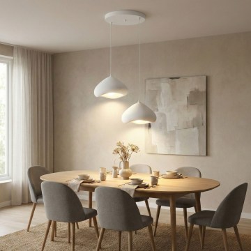 Brilagi - Luster na lanku WABI SABI 2xE27/40W/230V pr. 45 cm biela