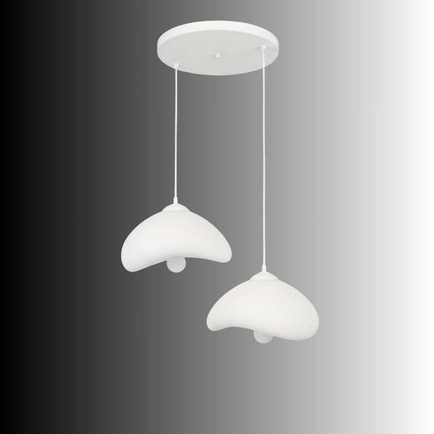 Brilagi - Luster na lanku WABI SABI 2xE27/40W/230V pr. 45 cm biela