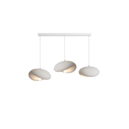 BRILAGI - Luster na lanku WABI SABI 3xE27/60W/230V biela