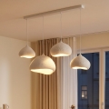 BRILAGI - Luster na lanku WABI SABI 4xE27/40W/230V biela