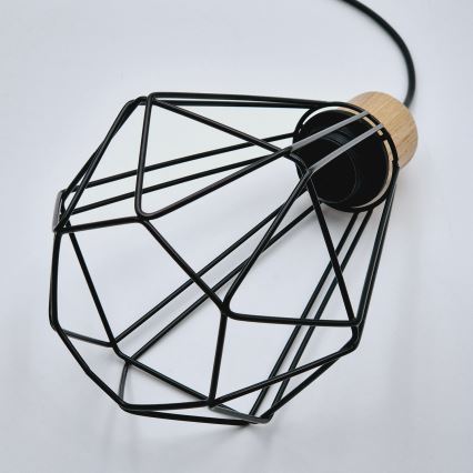 Brilagi - Luster na lanku WOODY BASKET 2xE27/60W/230V dub