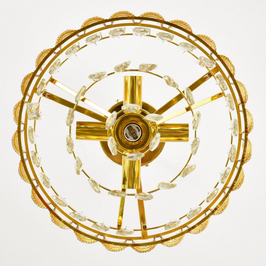 Brilagi - Luster na reťazi CRISTAL 5xE14/40W/230V priemer 38 cm