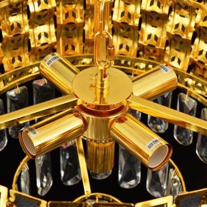 Brilagi - Luster na reťazi CRISTAL 5xE14/40W/230V priemer 38 cm