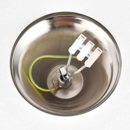 Brilagi - Luster na reťazi ECLIPSE 7xE14/10W/230V pr. 48 cm strieborný