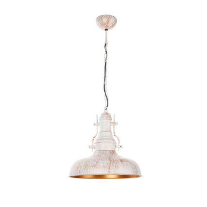 Brilagi - Luster na reťazi PYRONIC 1xE27/40W/230V pr. 32 cm krémová/patina