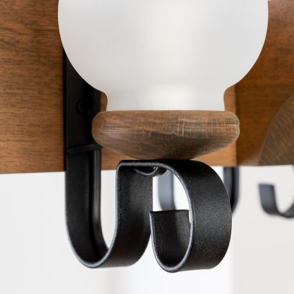 Brilagi - Luster na reťazi QUEEN 4xE14/40W/230V buk