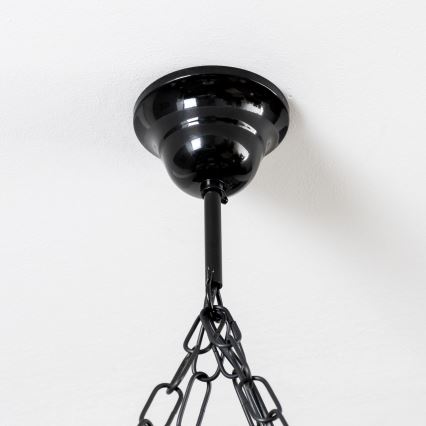 Brilagi - Luster na reťazi QUEEN 4xE14/40W/230V buk