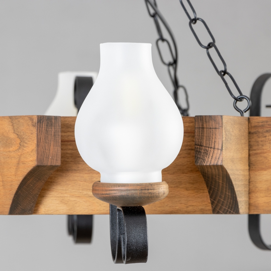 Brilagi - Luster na reťazi QUEEN 6xE14/40W/230V buk