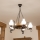 Brilagi - Luster na reťazi ROATA 5xE14/40W/230V pr. 50 cm buk/orech