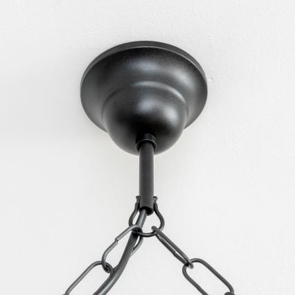 Brilagi - Luster na reťazi RUSTIC 4xE14/40W/230V buk/orech