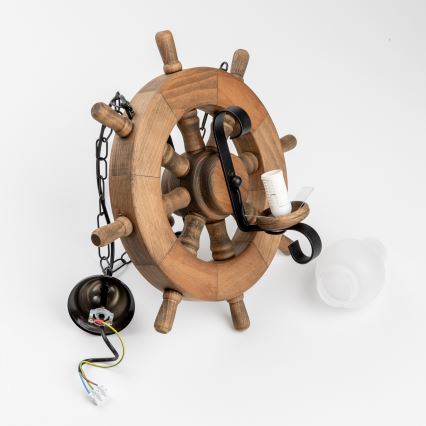 Brilagi - Luster na reťazi TIMONA 2xE14/40W/230V buk