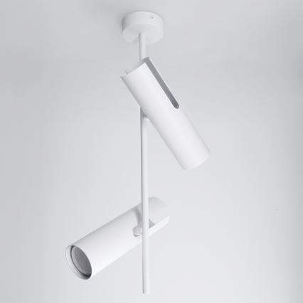 Brilagi - Luster na tyči BRANCH 2xGU10/30W/230V biela