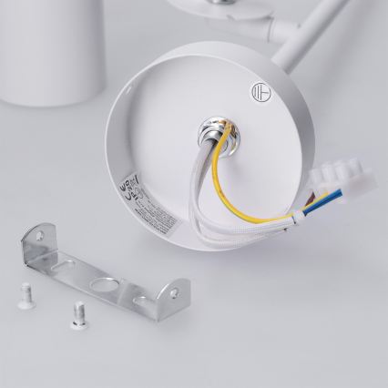 Brilagi - Luster na tyči BRANCH 2xGU10/30W/230V biela