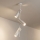 Brilagi - Luster na tyči BRANCH 3xGU10/30W/230V biela