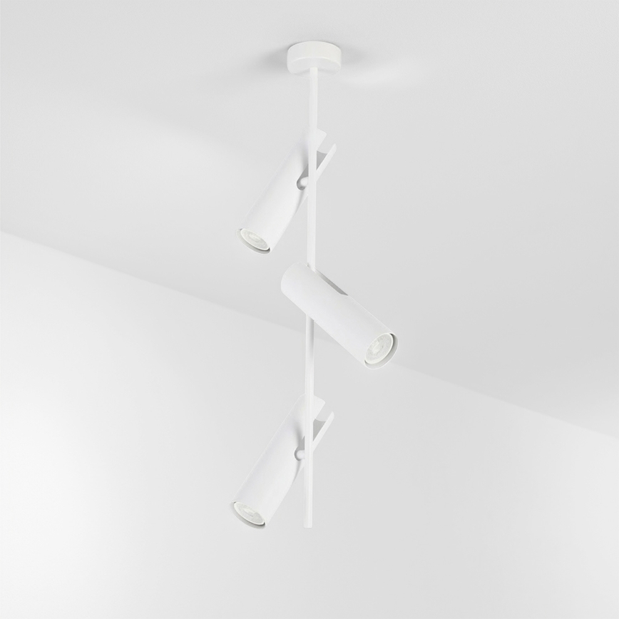 Brilagi - Luster na tyči BRANCH 3xGU10/30W/230V biela