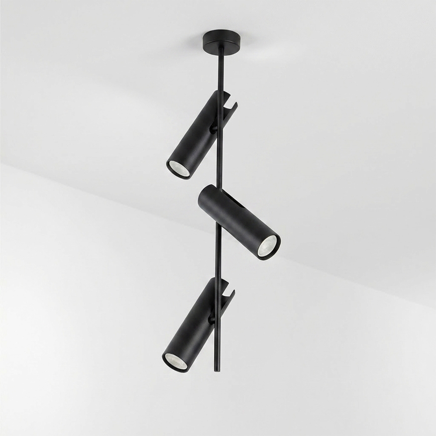 Brilagi - Luster na tyči BRANCH 3xGU10/30W/230V čierna