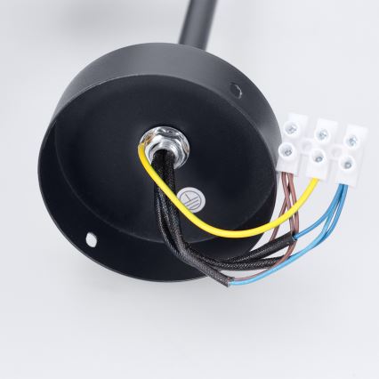 Brilagi - Luster na tyči BRANCH 3xGU10/30W/230V čierna