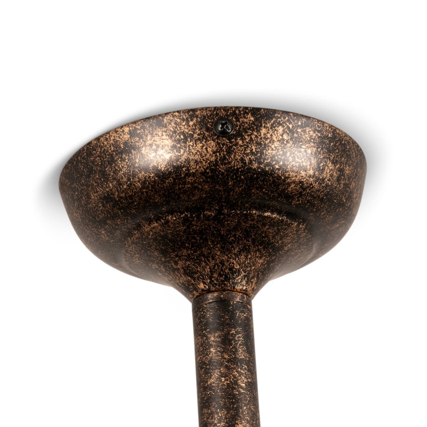 BRILAGI - Luster na tyči FORGE 2xE27/60W/230V medená/patina