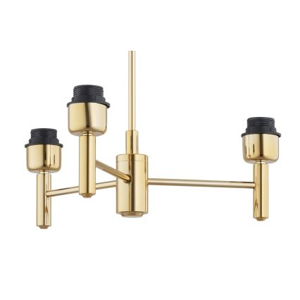 BRILAGI - Luster na tyči MONTE 3xE27/60W/230V béžová/zlatá