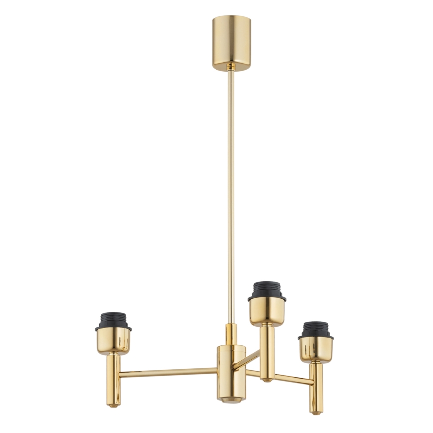 BRILAGI - Luster na tyči MONTE 3xE27/60W/230V hnedá/zlatá