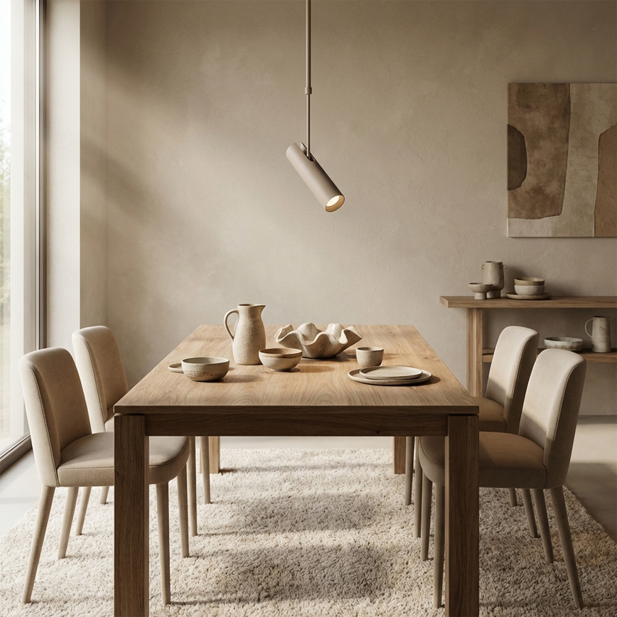 Brilagi - Luster na tyči SELE 1xGU10/30W/230V béžová