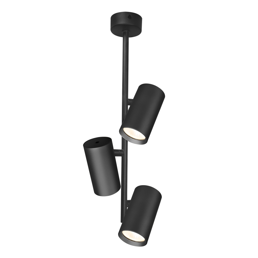 Brilagi - Luster na tyči SELE VERTICAL 3xGU10/30W/230V čierna