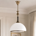 BRILAGI - Luster na tyči TAURUS 1xE27/15W/230V pr. 40 cm bronz
