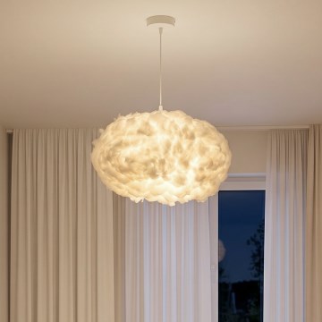 Brilagi - Luster SOLEAIR na lanku 2xE27/40W/230V, pr. 60 cm, biely