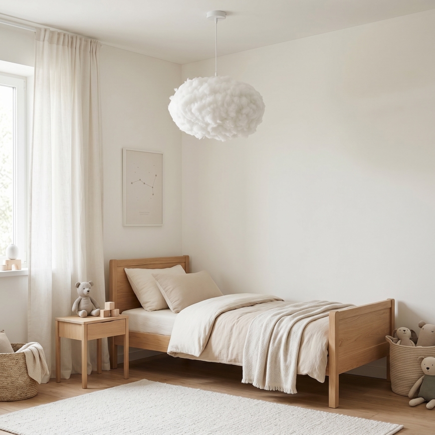 Brilagi - Luster SOLEAIR na lanku 2xE27/40W/230V, pr. 60 cm, biely