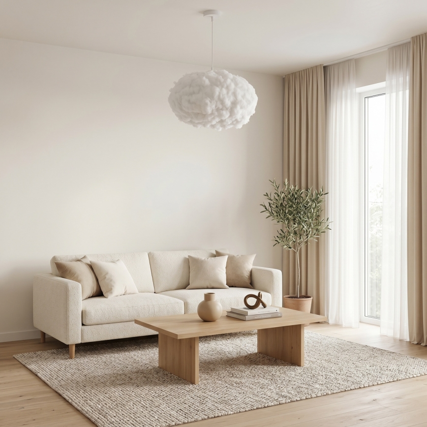 Brilagi - Luster SOLEAIR na lanku 2xE27/40W/230V, pr. 60 cm, biely