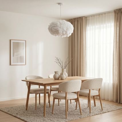 Brilagi - Luster SOLEAIR na lanku 2xE27/40W/230V, pr. 60 cm, biely