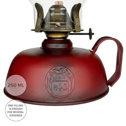 Brilagi - MERLIN petrolejová lampa, červená