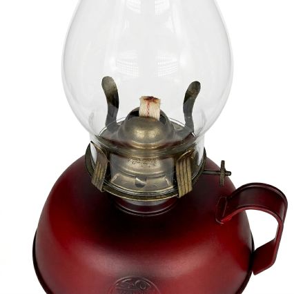 Brilagi - MERLIN petrolejová lampa, červená