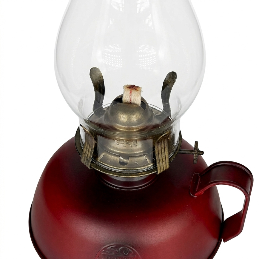 Brilagi - MERLIN petrolejová lampa, červená