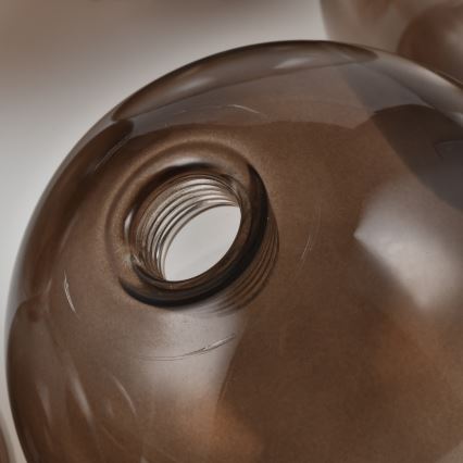 Brilagi - Náhradné sklo pre luster, nástenné svietidlo a lampu MISTEL, MILLA pr. 10 cm dymová hnedá