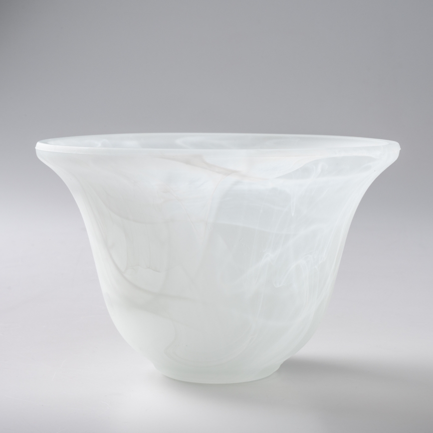 BRILAGI - Náhradné sklo ku lustru a nástennému svietidlu CLASSIC E14 pr. 11 cm biele