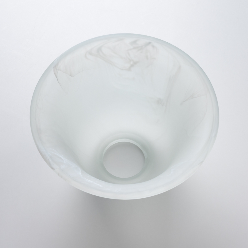 BRILAGI - Náhradné sklo ku lustru a nástennému svietidlu CLASSIC E14 pr. 11 cm biele