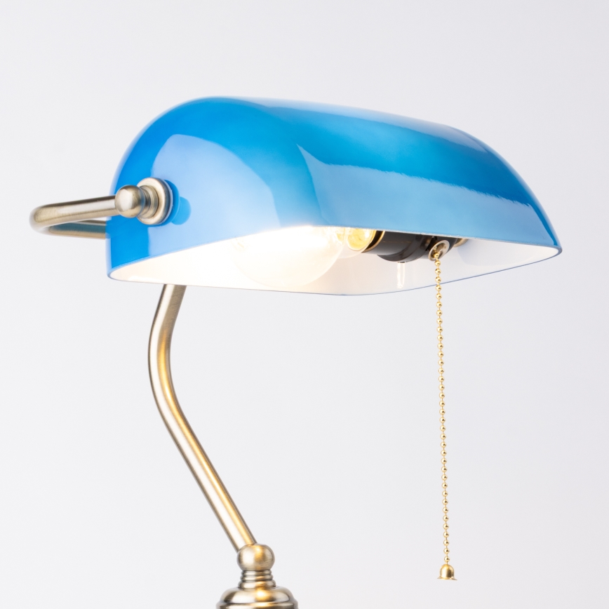 Brilagi - Náhradné tienidlo k stolnej lampe BANK OFFICE modrá