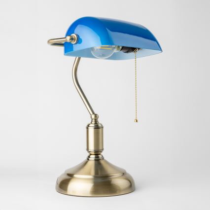 Brilagi - Náhradné tienidlo k stolnej lampe BANK OFFICE modrá