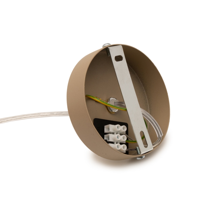 Brilagi - Napájací kábel PARTY 1xE27/60W/230V pr. 10 cm béžový