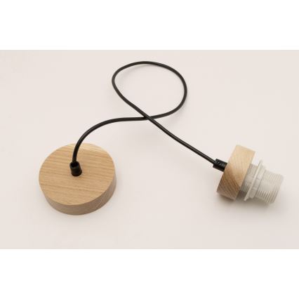 Brilagi - Napájací kábel PARTY 1xE27/60W/230V, priemer 10 cm, dub