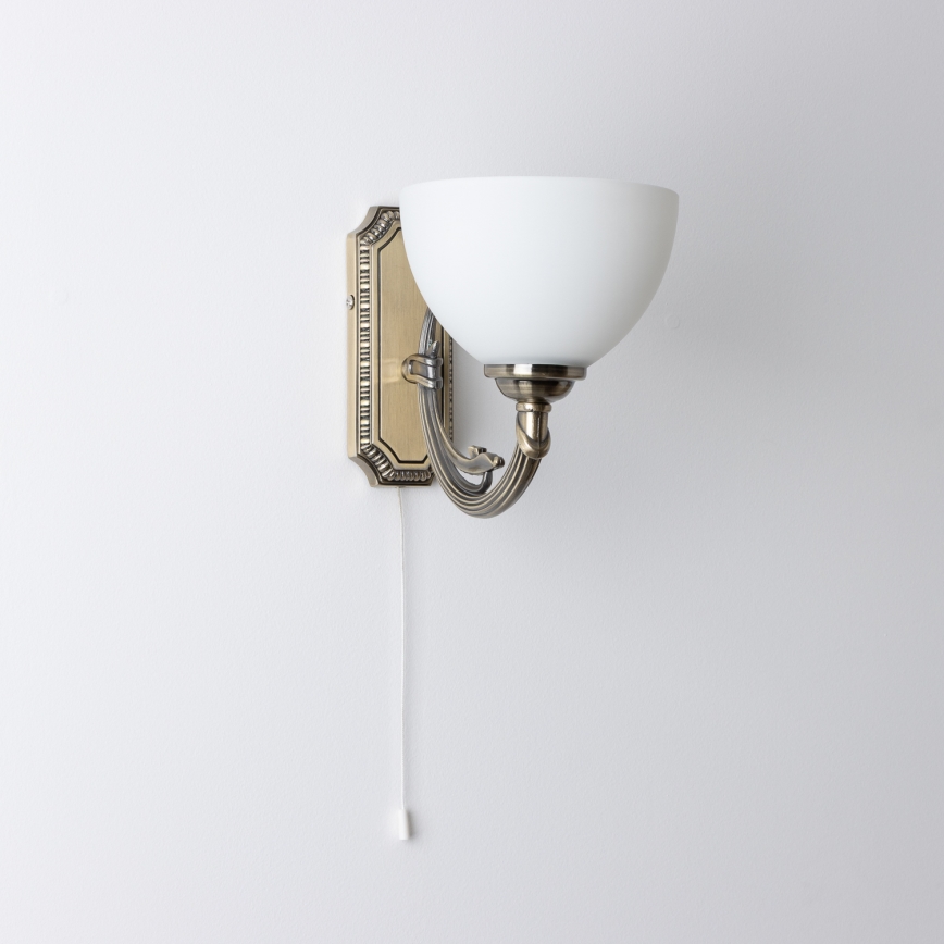 Brilagi - Nástenná lampa CLASSIC 1xE27/60W/230V mosadz
