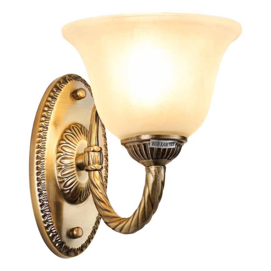 Brilagi - Nástenná lampa CLASSIC 1xE27/60W/230V mosadz
