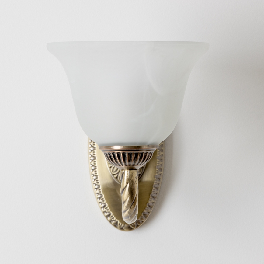Brilagi - Nástenná lampa CLASSIC 1xE27/60W/230V mosadz