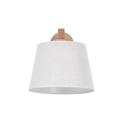 Brilagi - Nástenná lampa LATTE SABIA 1xE27/15W/230V borovica/biela