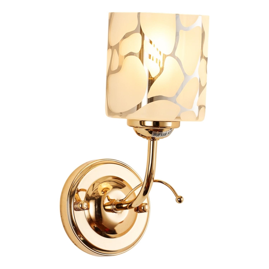 Brilagi - Nástenná lampa MEGAPOLIS 1xE14/60W/230V zlatá