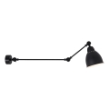 Brilagi - Nástenná lampa QUILL 1xE27/40W/230V 83 cm čierna