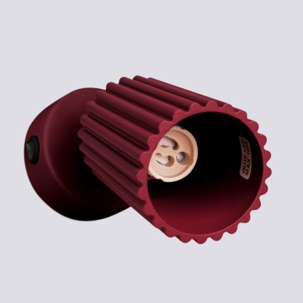 Brilagi - Nástenné bodové svietidlo CRESTO 1xGU10/10W/230V bordová