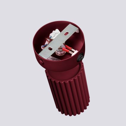 Brilagi - Nástenné bodové svietidlo CRESTO 1xGU10/10W/230V bordová